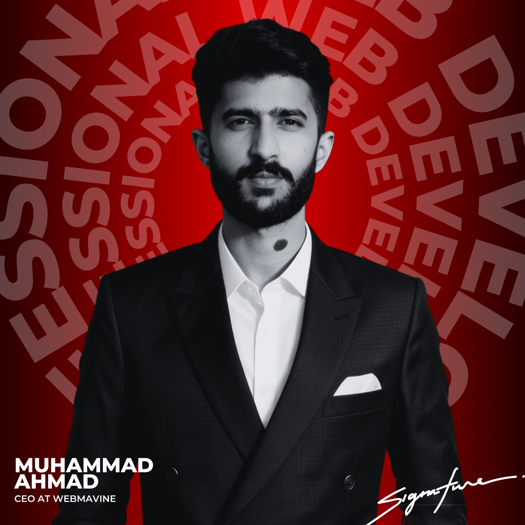 Muhammad Ahmad - Founder & CEO
